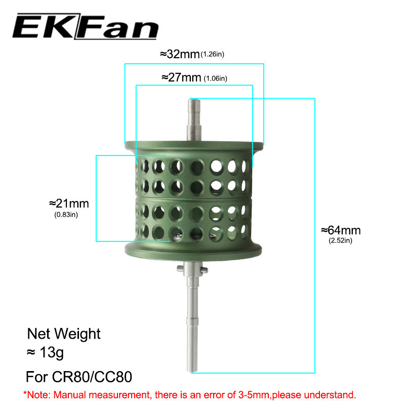 EKFan 그린 마이크로 매터 스레드 컵 D-CC80  - Reel Drag Knob 리뷰 및 가격